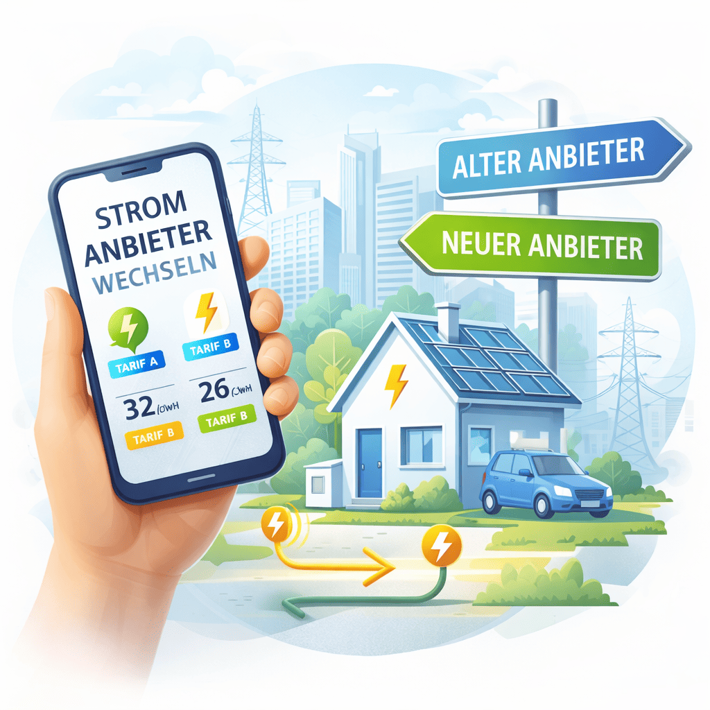 Stromanbieter wechseln